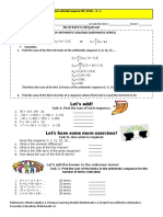 5.finds The Sum of The Terms of A Given Arithmetic Sequence SSP - M10AL Ib 2