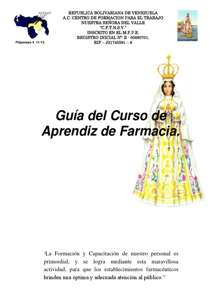 Unidad I Curso Fcia | PDF | Farmacia | Medicamentos con receta