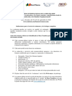 Indicaciones Envío de Resúmenes y Trabajos Completos VII RED PILARES