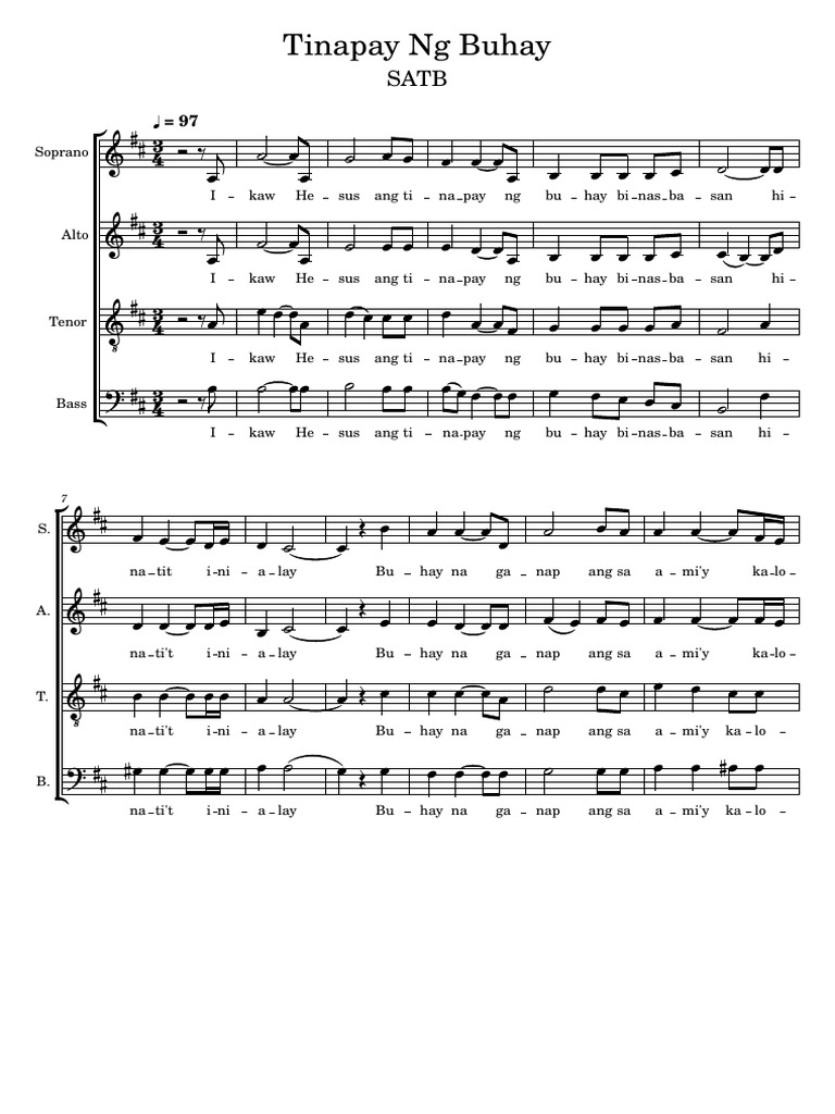 Tinapay_Ng_Buhay_SATB PDF