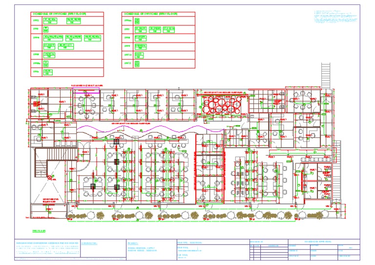 First Floor Electrical Lighting Plan | PDF | Building Technology | Real ...
