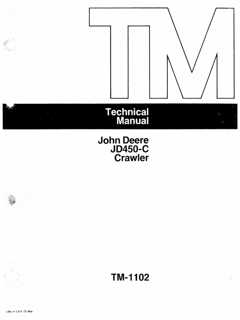 JOHN DEERE 450C DOZER SERVICE MANUAL PDF intelligence overview