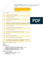 Clasificacion Ciiu