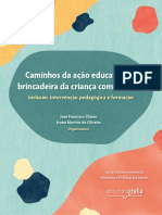 Ebook - Caminhos Da Acao Educativa Na Brincadeira Da Crianca Com Autismo