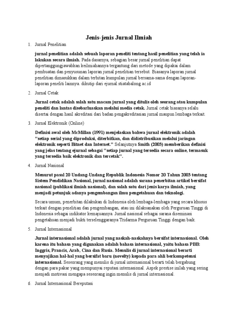 tips memilih jurnal sesuai bidang studi