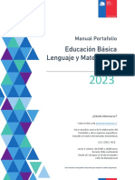 Manual Educacion Basica 1 A 4 Lenguaje y Matematica 2023