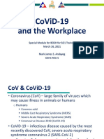 SpecialModule CoViD-19andtheWorkplace v200806