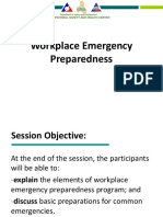 Module 5 - Emergency Preparedness - BOSH For SO1