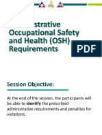 Module 6 - Admin OSH requirements _ BOSH for SO1