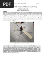 ENGR101 Assignment 4 - Engineering Sketching - 2023