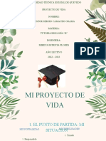 Presentación Proyecto de VIDA SERGIO