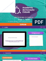 Fichas de Entrega Etapa 1 - Sentir: para Entender Como Editar As Fichas, Clique Aqui e Acesse Um Pequeno Tutorial!