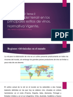 ACTIVIDAD N°2 Influencia Del Terroir en Los Principales Estilos de Vinos. Normativa Vigente.