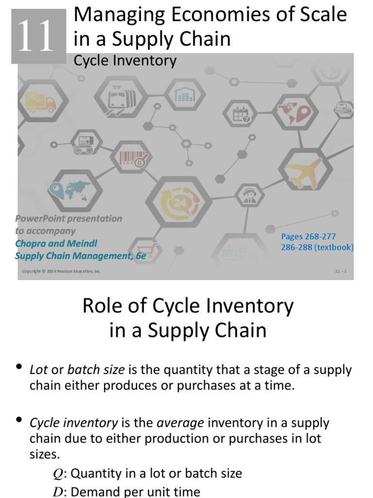 Managing Economies of Scale in a Supply Chain 1 | PDF | Financial ...