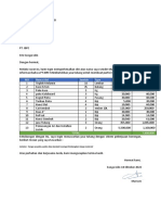 Surat Penawaran Borongan