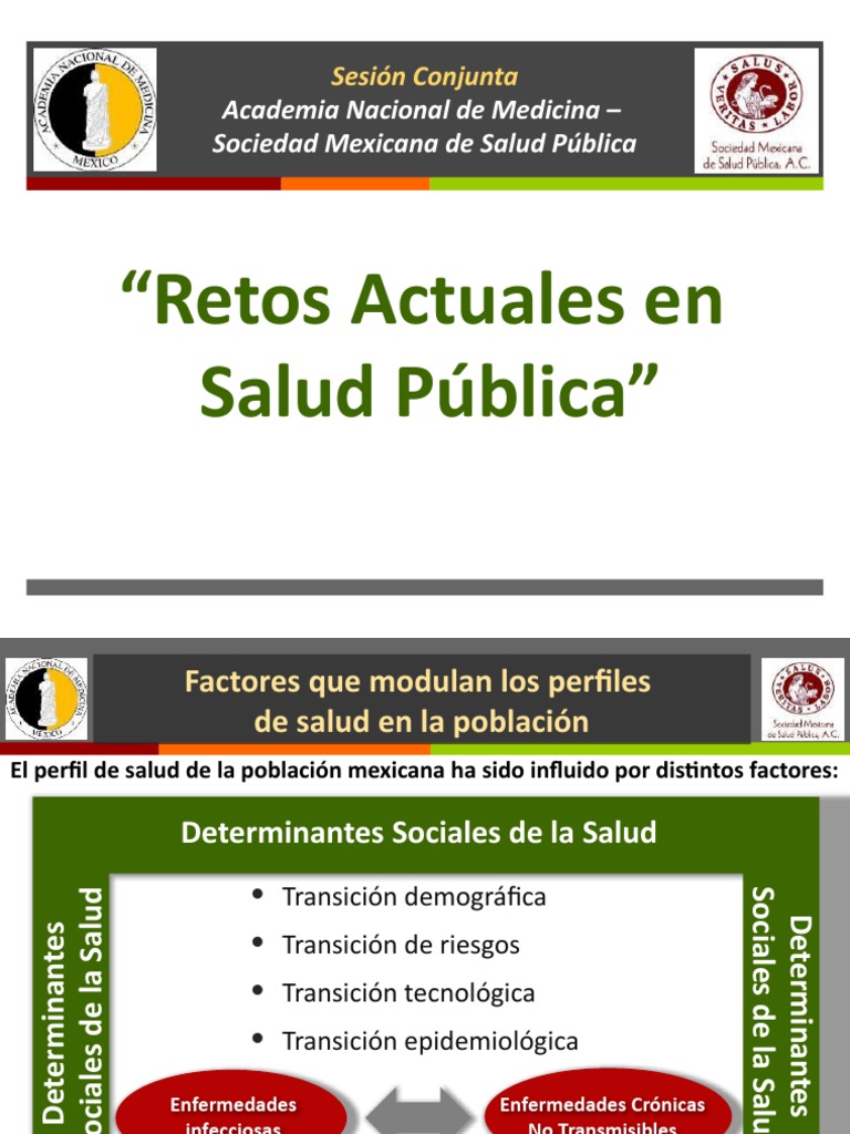 Principales Retos de La Saud Pública | PDF | Las enfermedades no ...