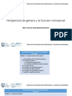 Perspectiva de Género y La Función Ministerial