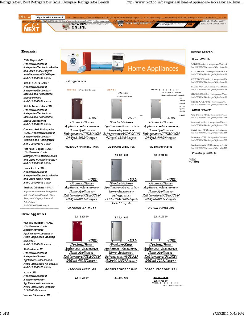 Refrigerators, Best Refrigerators India, Compare Refrigerator Brands