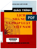 Giáo Trình Lịch Sử Nhà Nước Và Pháp Luật Việt Nam (NXB Công an 2009) - Lê Minh Tâm, 580 Trang