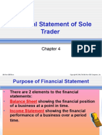 CHP 4 Financial Statement of Sole Trader