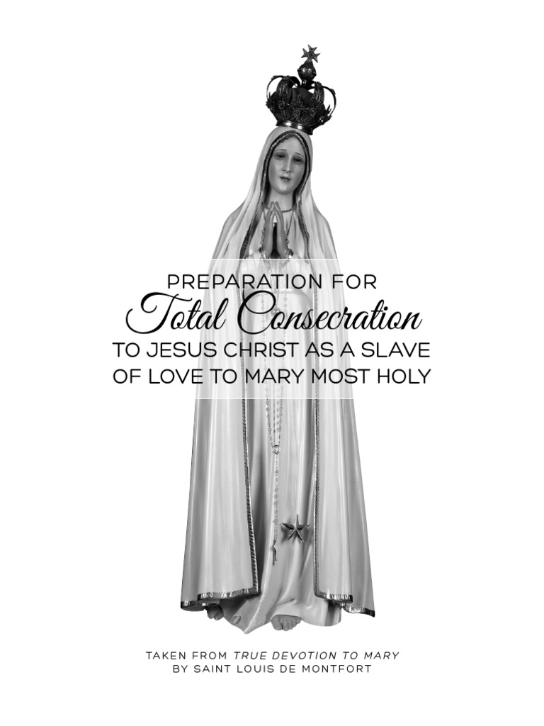 Devotion: Consecration to Mary | PDF | Theology | Religious Belief And ...