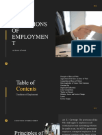 Lecture 4 Conditions of Employment