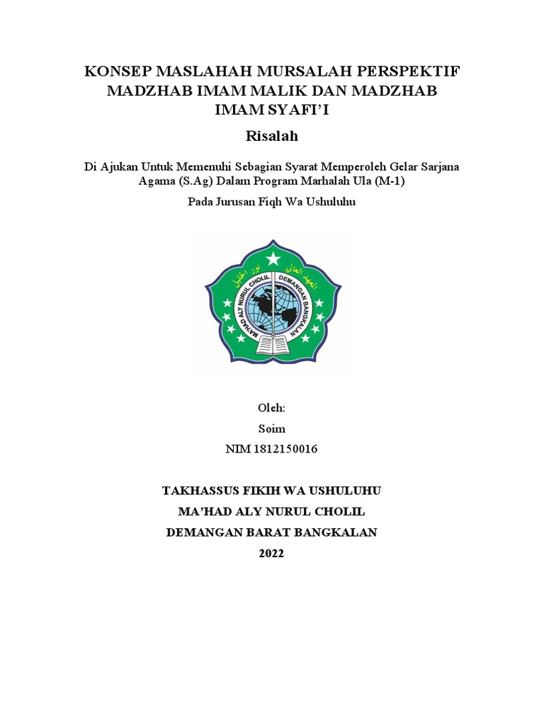 Risalah Ust Shoimm | PDF