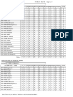 2021 Seat Matrix