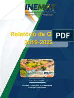 Relatório de Gestão 2019-2022 - UNEMAT Alto Araguaia