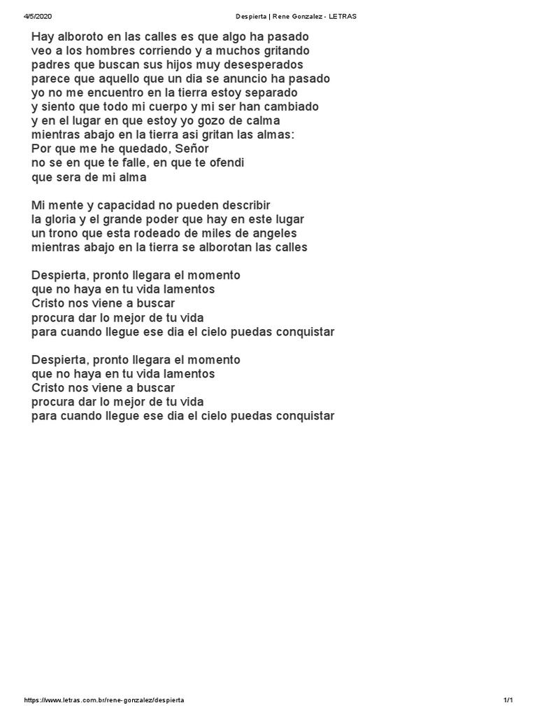 Letras de 