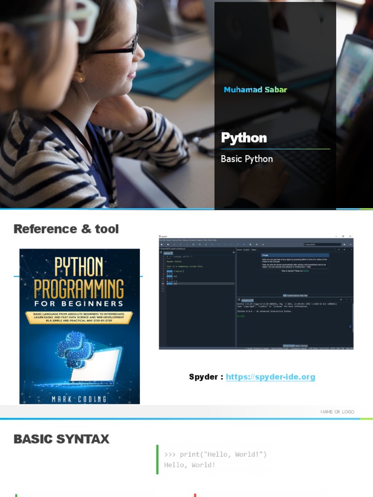 02 - Intro to Python | PDF