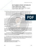 Design and Fabrication of Multi Grain Mi