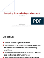 C3 - Analysing The Marketing Environment