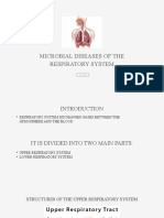 Microbial Diseases of The Respiratory System