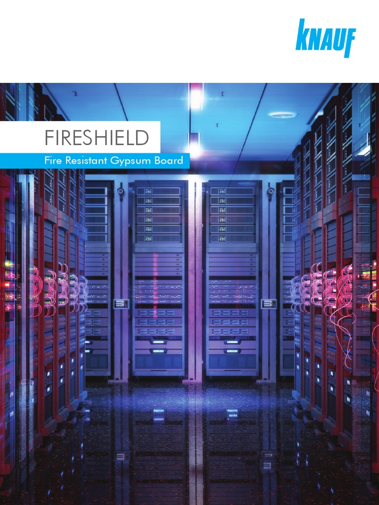Knauf FireShield: Fire Resistant Gypsum Board | PDF | Drywall ...