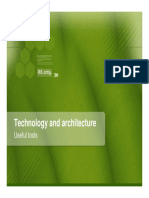Tools and Architectures