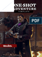 One-Shot Adventure Template Fillable