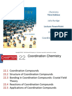 Coordination Chemistry