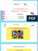 Cantidades de 0 A 3 Grupo 3 Didactica