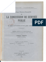 1934-Comte-Essai D'une Théorie D'ensemble de La Concession