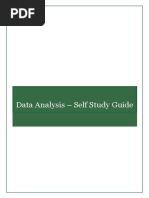 A Comprehensive Guide On Microsoft Excel For Data Analysis | PDF | Data ...