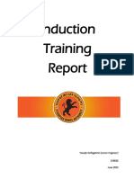 Induction Training Report