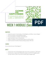 Gepcomm Module Week 1 Part 2