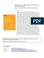 ResearchGate CambridgeiGCSEDesignandTechnology StudentGuide 2ndedition2018