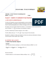 Cours de Maths Tle D Apc Ecole Online