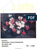 1 1990 Pro Arte Revista Societatii Colectionarilor de Arta