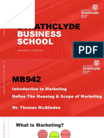 1.6 The Meaning and Ascope of Marketing