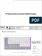 ICT 2nd Floor Slab Formwork Drawing