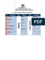 Year 8 Summer Term Examination Timetable 2023 1