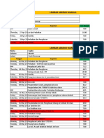 Absensi Montir 26 April - 25 Mei 2023